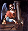 Angel with Column and Scourge by José Joaquim        da Rocha