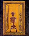 Esqueleto en la ventana by Juan       Soriano